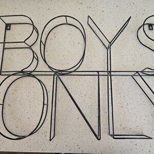 Boys Only- Pillowfort Decor